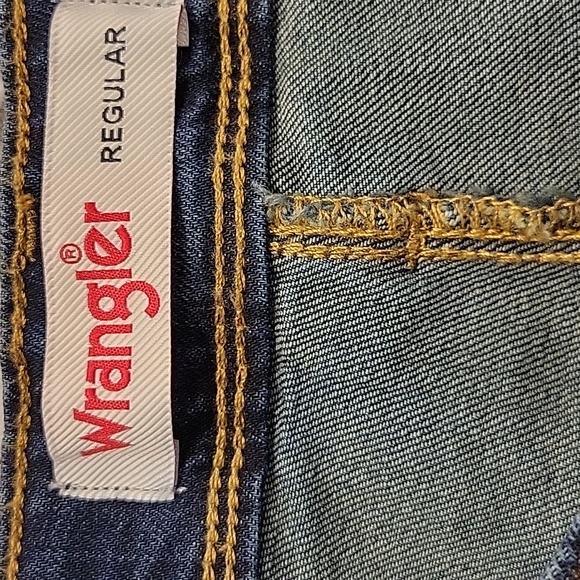Wrangler Dark Blue Men's Jeans - Picture 5 of 8